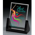 Small Rectangular Glass Award